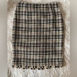 New Calvin Klein Tweed Skirt Size 2